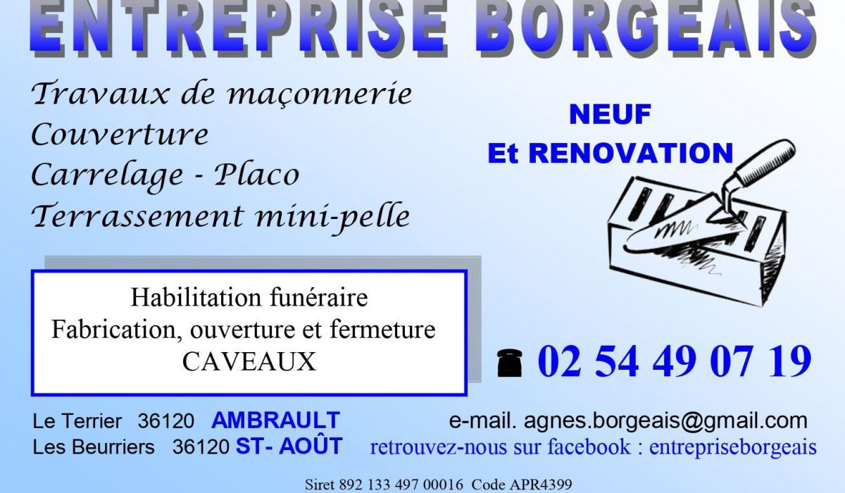 Entreprise BORGEAIS