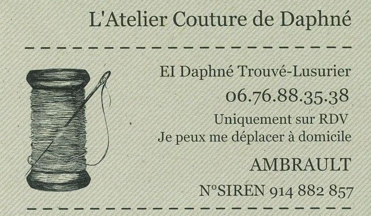 L'Atelier Couture de Daphné
